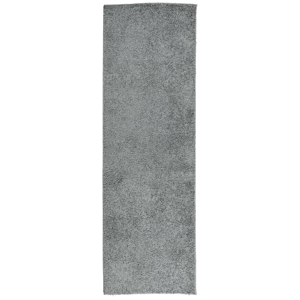 Golvmatta Ryamatta PAMPLONA lång lugg modern grön 80x250 cm