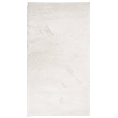 Golvmatta OVIEDO kort lugg beige 60x110 cm