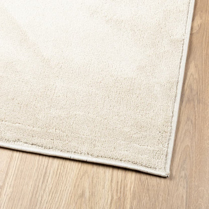 Golvmatta OVIEDO kort lugg beige 60x110 cm