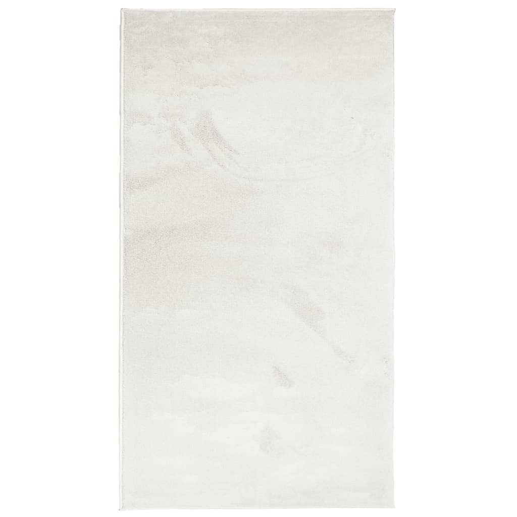 Golvmatta OVIEDO kort lugg beige 80x150 cm