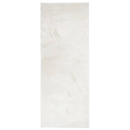 Golvmatta OVIEDO kort lugg beige 80x200 cm