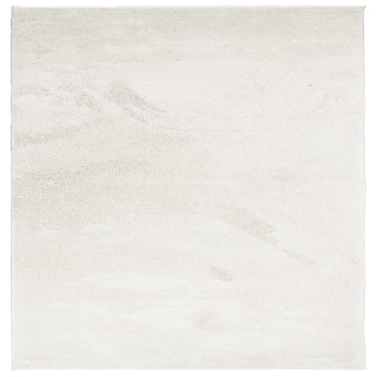 Lattiamatto OVIEDO lyhyt nukka beige 160x160 cm