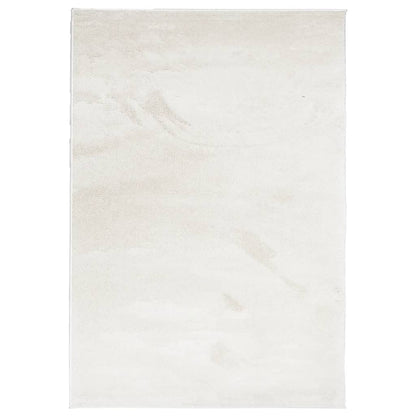 Golvmatta OVIEDO kort lugg beige 160x230 cm