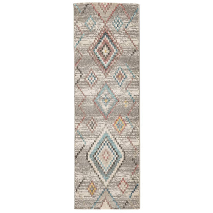 Golvmatta ARBIZU inomhus/utomhus vintage design 80x250 cm