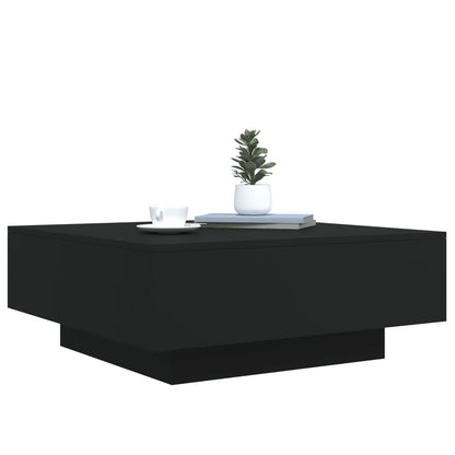 Soffbord svart 80x80x31 cm