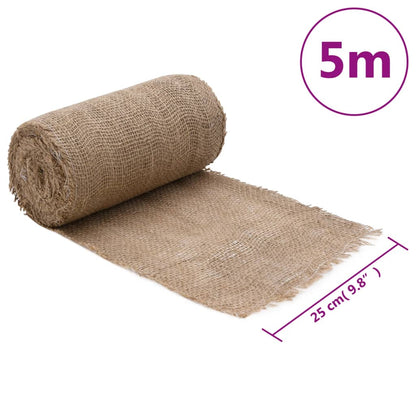 Juldekoration Inomhus Juterulle 0,25x5 m 100% jute 200 gsm