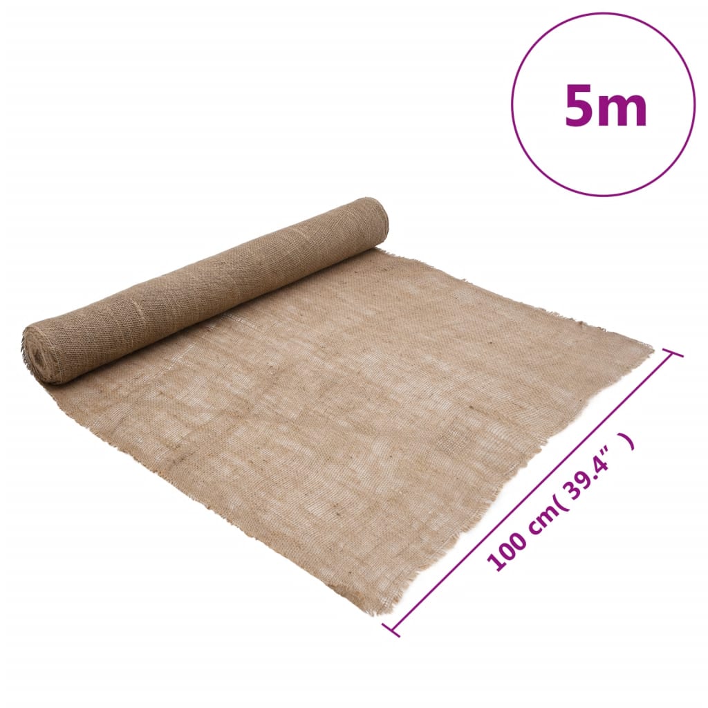 Juldekoration Inomhus Juterulle 1x5 m 100% jute 200 gsm