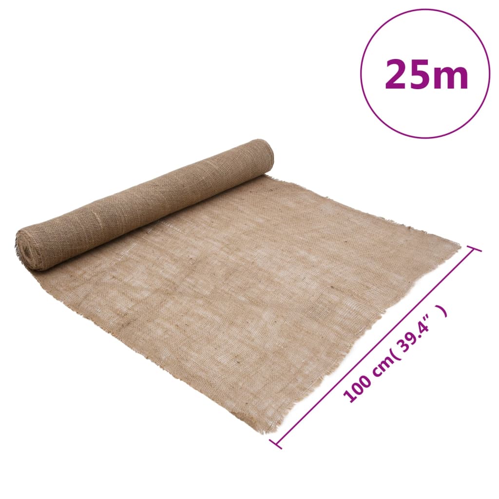 Juldekoration Inomhus Juterulle 1x25 m 100% jute 200 gsm