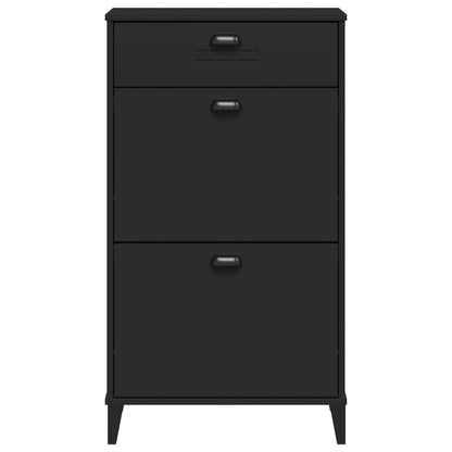 Skoställ Svart Skoskåp VIKEN