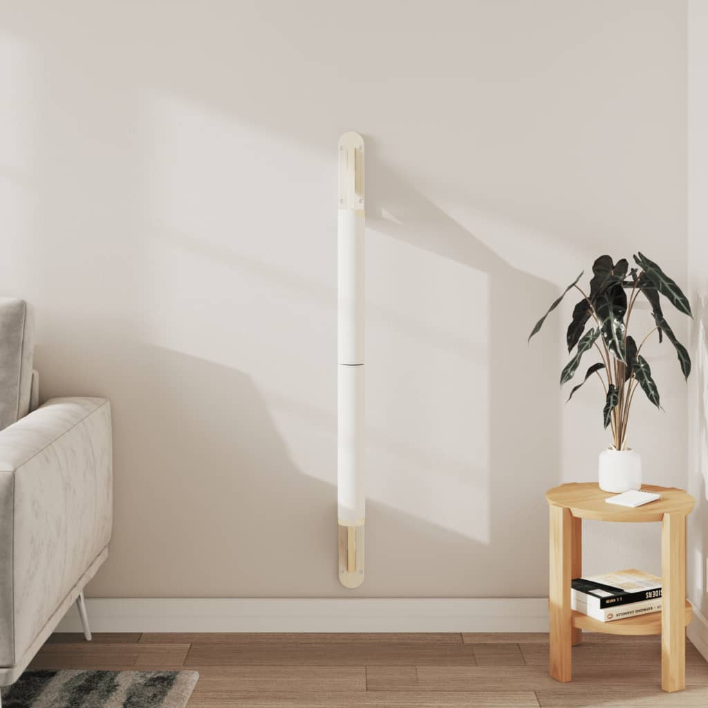 Kattmöbel mörkgrå Väggmonterad klöspelare 109 cm sisal