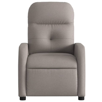 Nojatuoli Recliner taupe kangasta