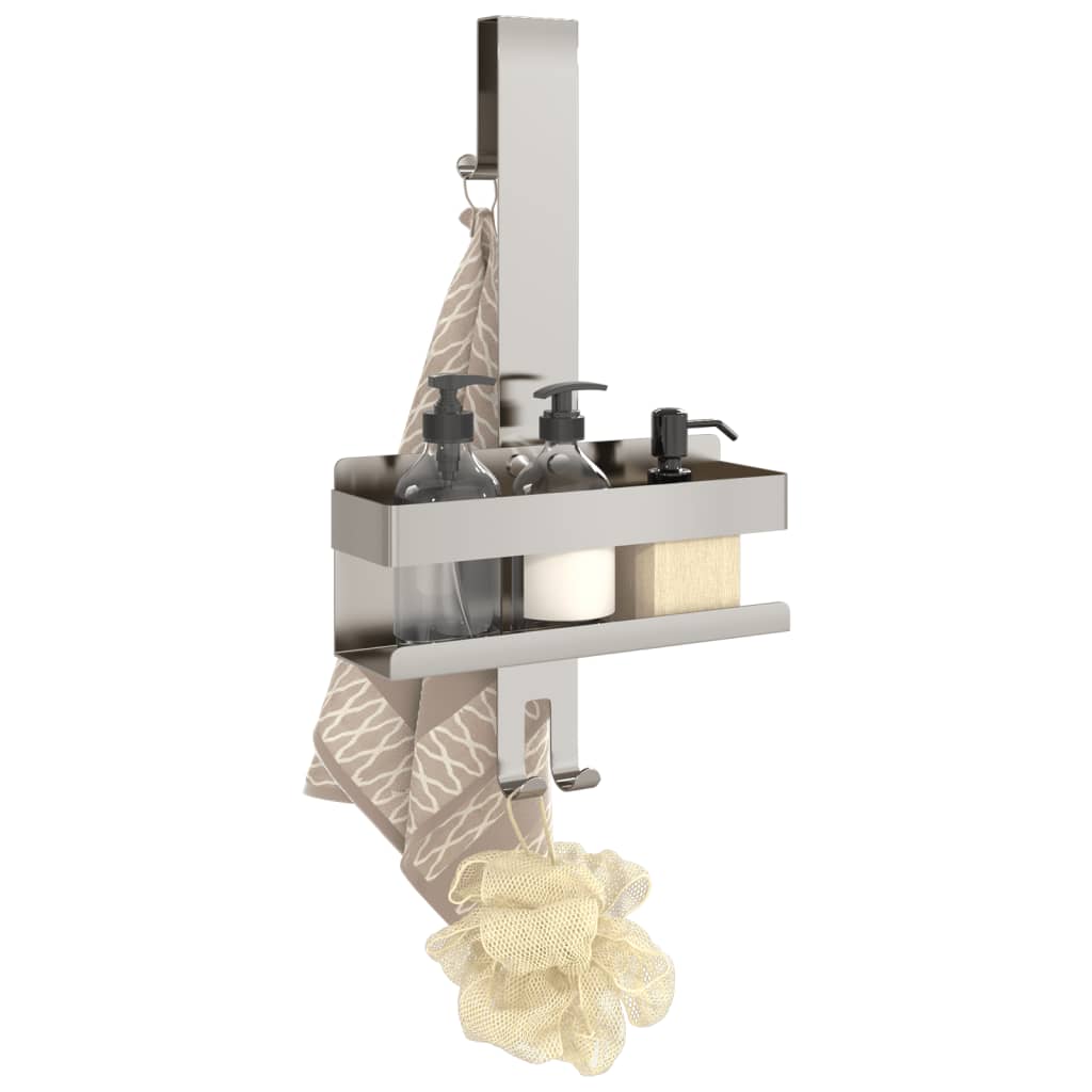 Kylpyhuoneen hylly Suihkuhylly harjattua 304 ruostumatonta terästä