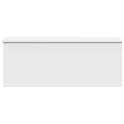 Förvaringskista Vit 90x35x35 cm