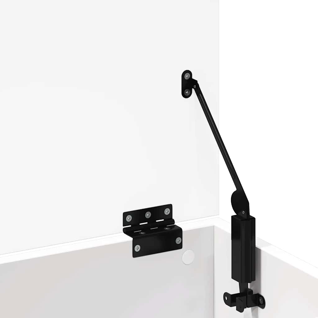 Förvaringskista Vit 102x35x35 cm