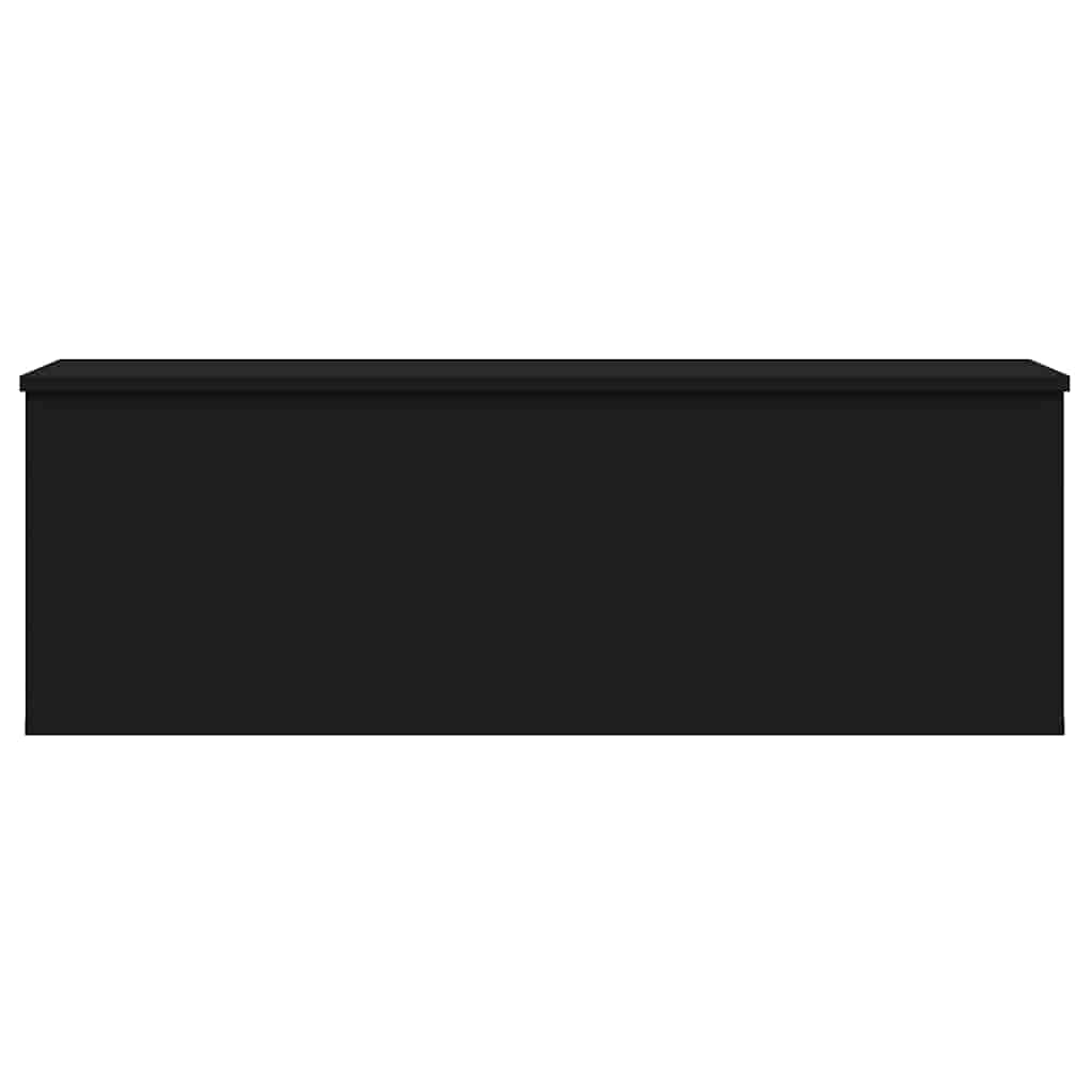 Förvaringskista Svart 102x35x35 cm