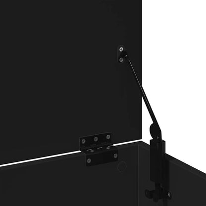 Förvaringskista Svart 102x35x35 cm