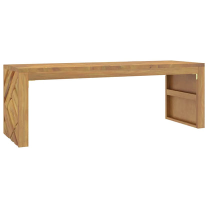 Soffbord massiv teak 110x35x38 cm