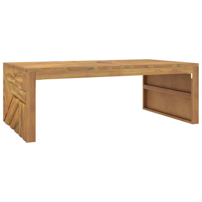 Soffbord massiv teak 110x60x38 cm