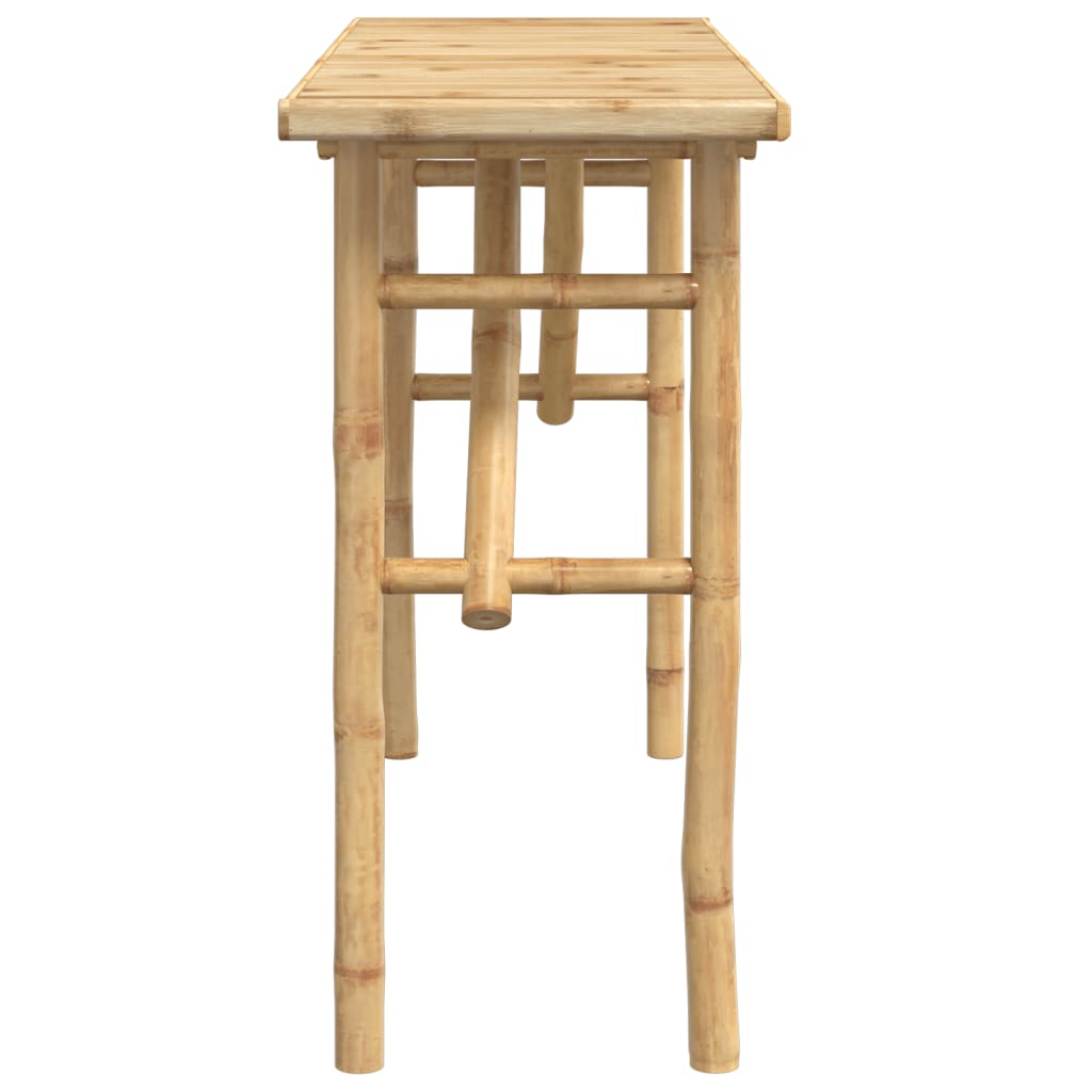 Avlastningsbord Konsollbord Trä 115x39x75 cm bambu