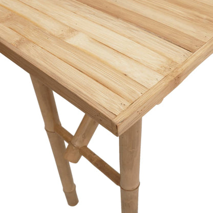 Avlastningsbord Konsollbord Trä 115x39x75 cm bambu