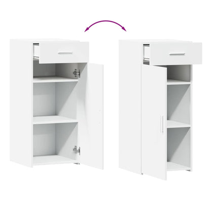 Skänk Vit 40x42,5x93 cm