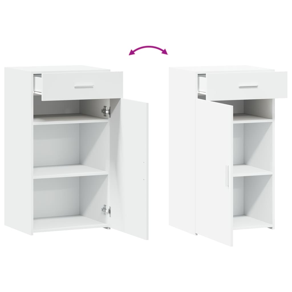 Skänk Vit 50x42,5x93 cm