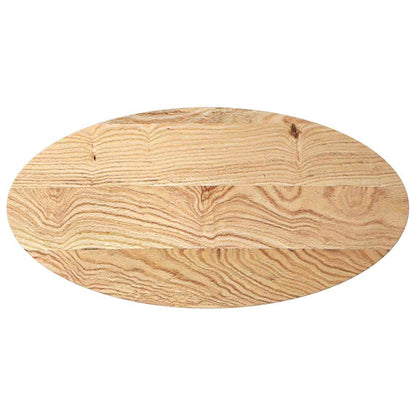 Bordsskiva 100x50x2 cm massiv ek oval