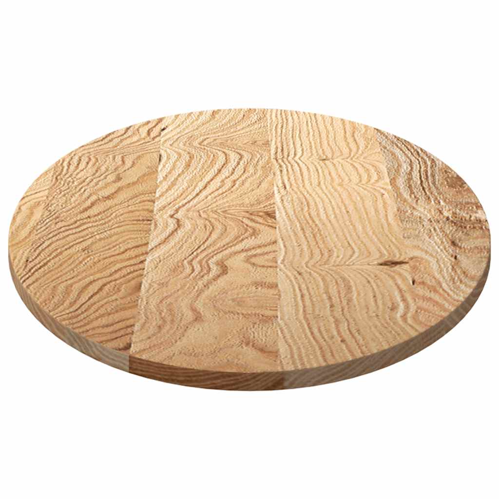 Bordsskiva 120x60x2 cm massiv ek oval