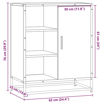 Skänk Sonoma ek 62x35x76 cm