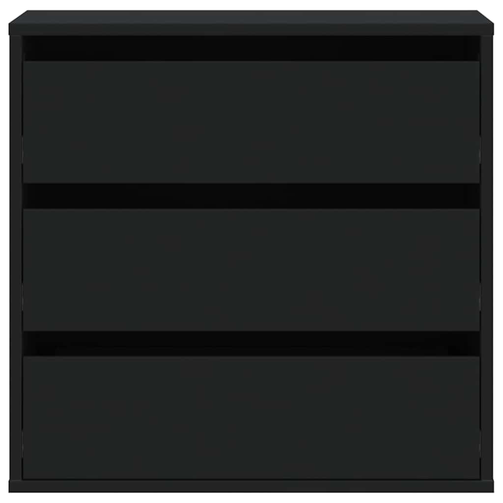 Byrå Svart 60x41x58 cm