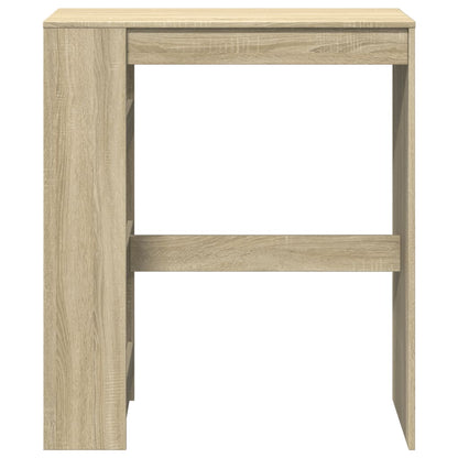 Barbord bistrobord sonoma ek  med ställ 90x40x103,5 cm