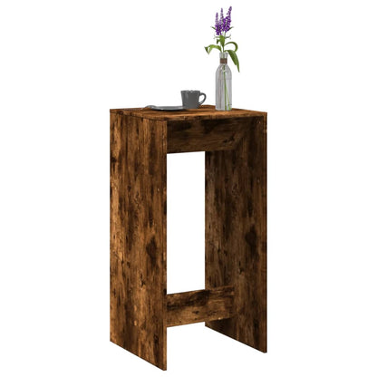 Barbord bistrobord rökfärgad ek 51x50x103,5 cm