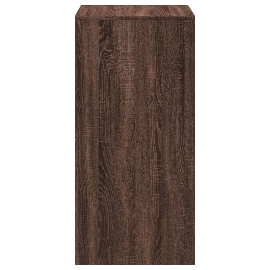 Barbord bistrobord brun ek 51x50x103,5 cm