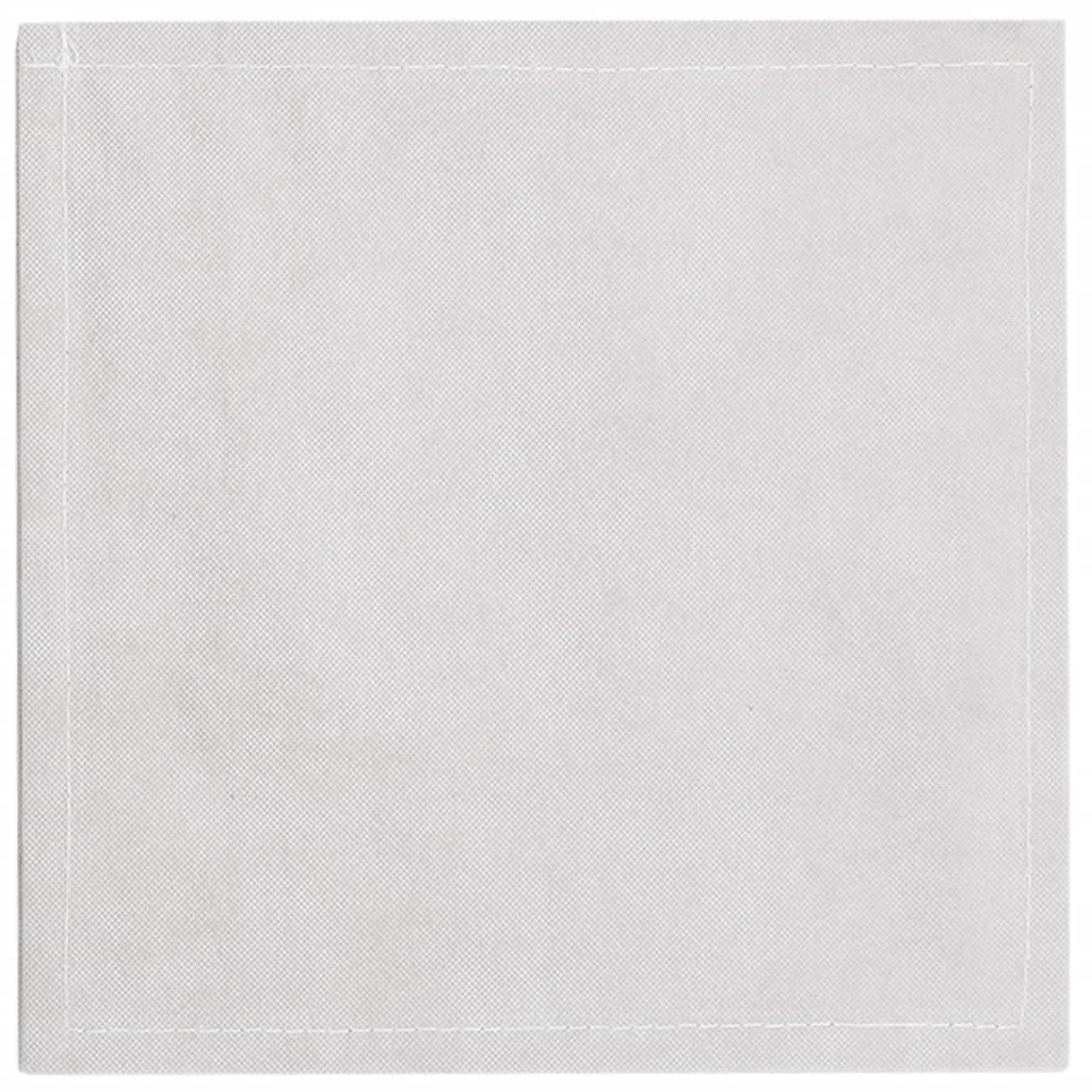 Förvaringskorg Vikbar förvaringslådor 10 st gräddvit 32x32x32 cm non-woven tyg