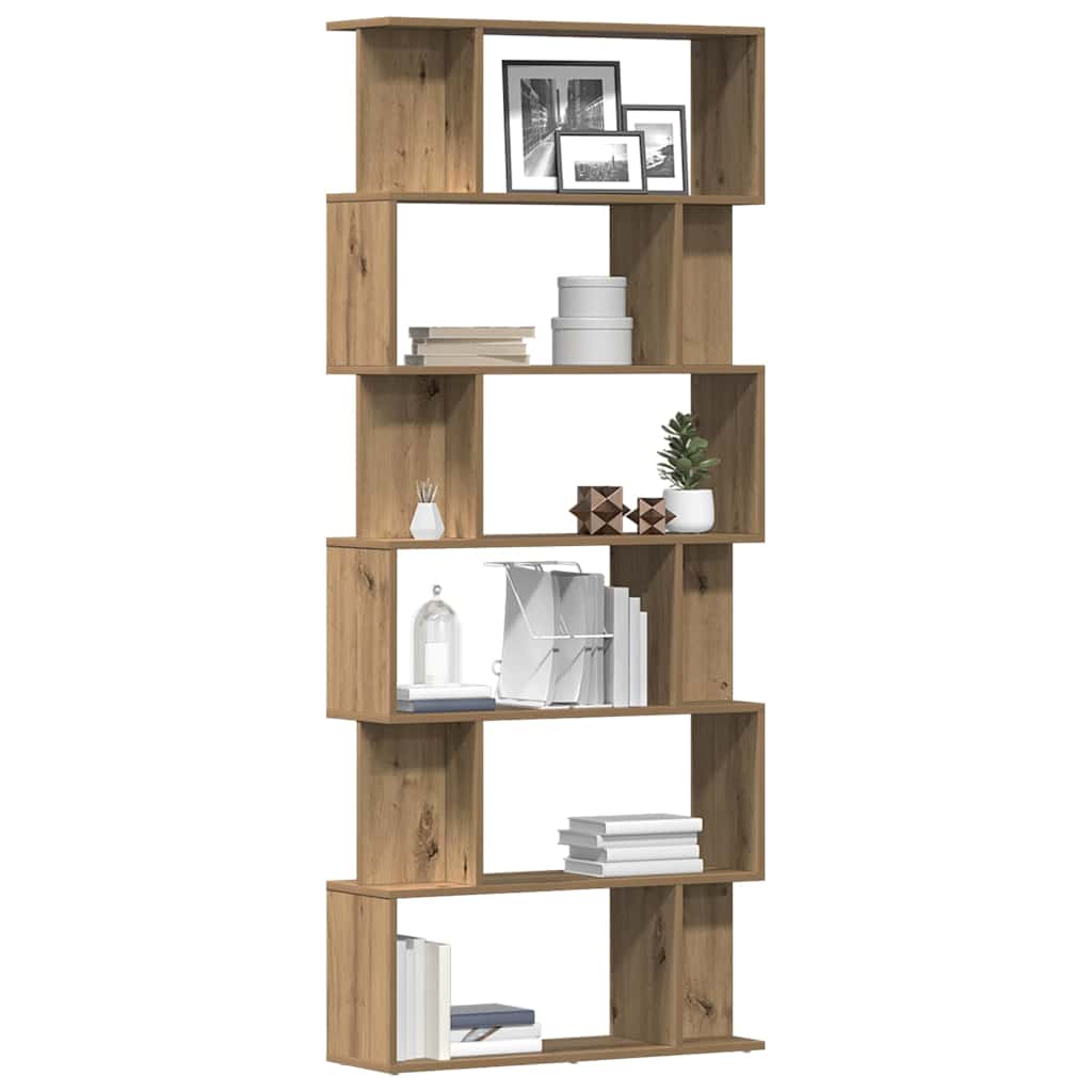 Bokhylla Artisan Ek 80x24x192 cm