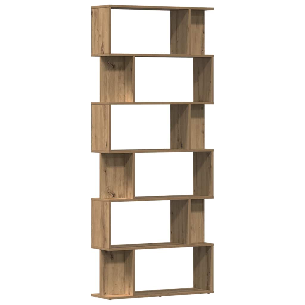 Bokhylla Artisan Ek 80x24x192 cm