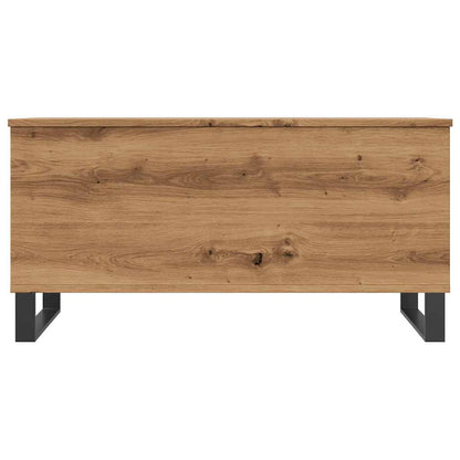 Soffbord artisan ek 90x44,5x45 cm konstruerat trä