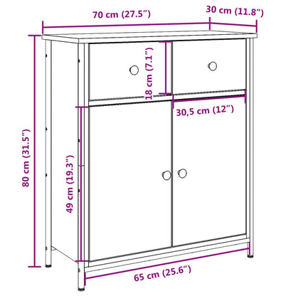 Skänk ek 70x41x56 cm