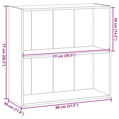 Tammi kirjahylly 80x30x77 cm