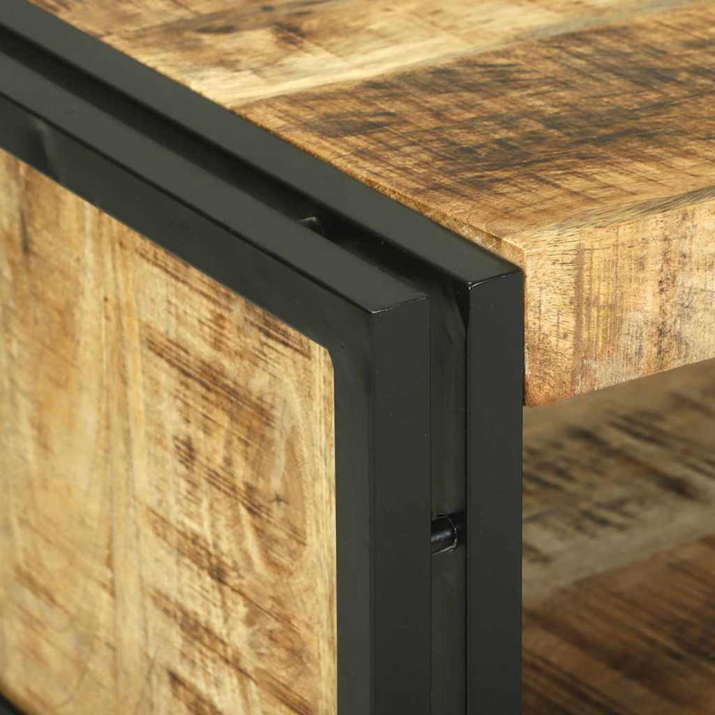 Soffbord Brun 120 x 50 x 38 cm Massivt grovt mangoträ