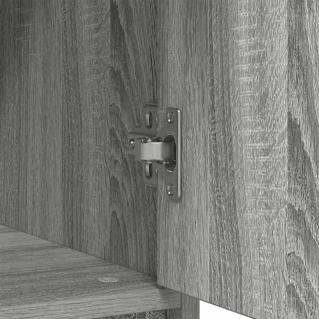 Skänk Sonoma Grå med låda 80x34x76 cm