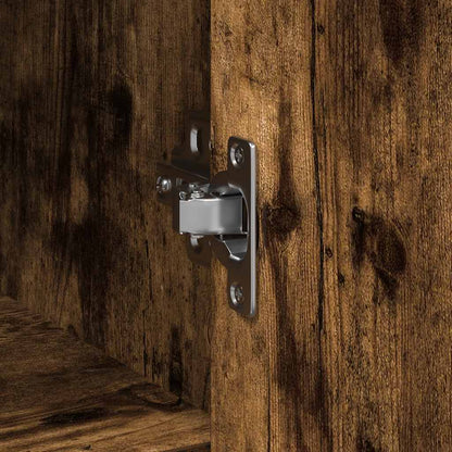 Skänk Rökfärgad Ek med låda 101x35x76 cm