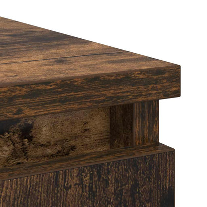 Skänk Rökfärgad Ek med låda 71x35x65 cm