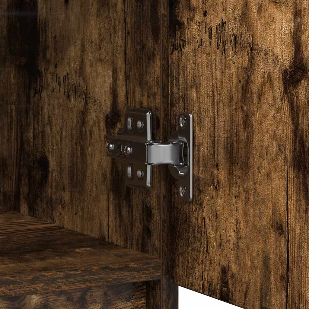 Skänk Rökfärgad Ek med låda 71x35x65 cm