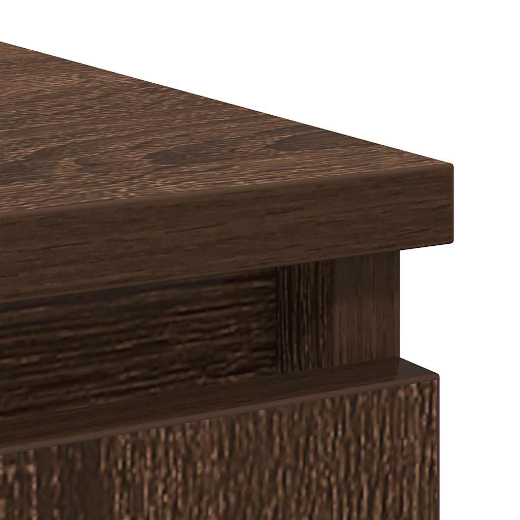 Skänk Brun Ek med lådor 71x35x84 cm