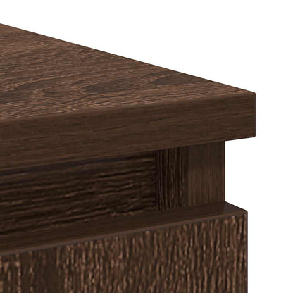 Skänk Brun Ek med lådor 71x35x84 cm