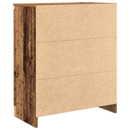 Skänk Åldrat Trä med lådor 71x35x84 cm