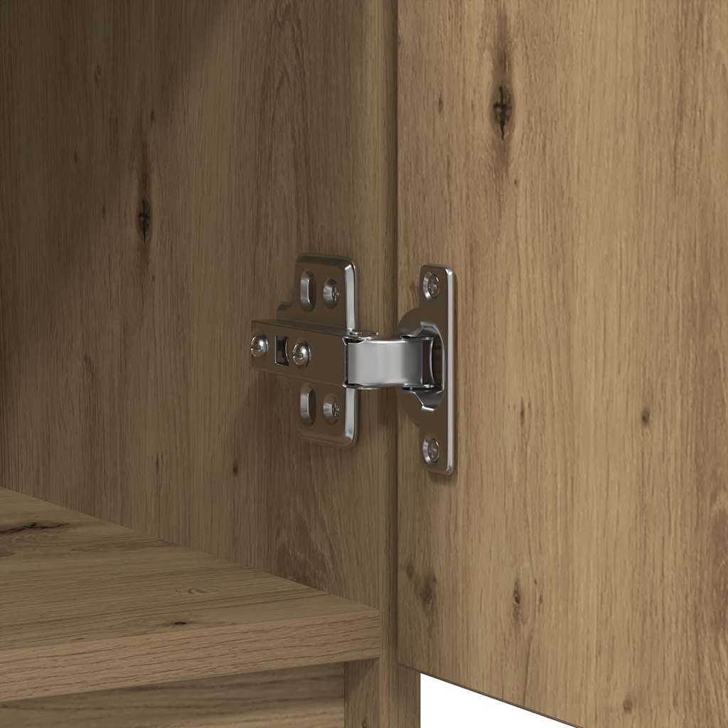 Skänk Brun Ek med lådor 71x35x84 cm