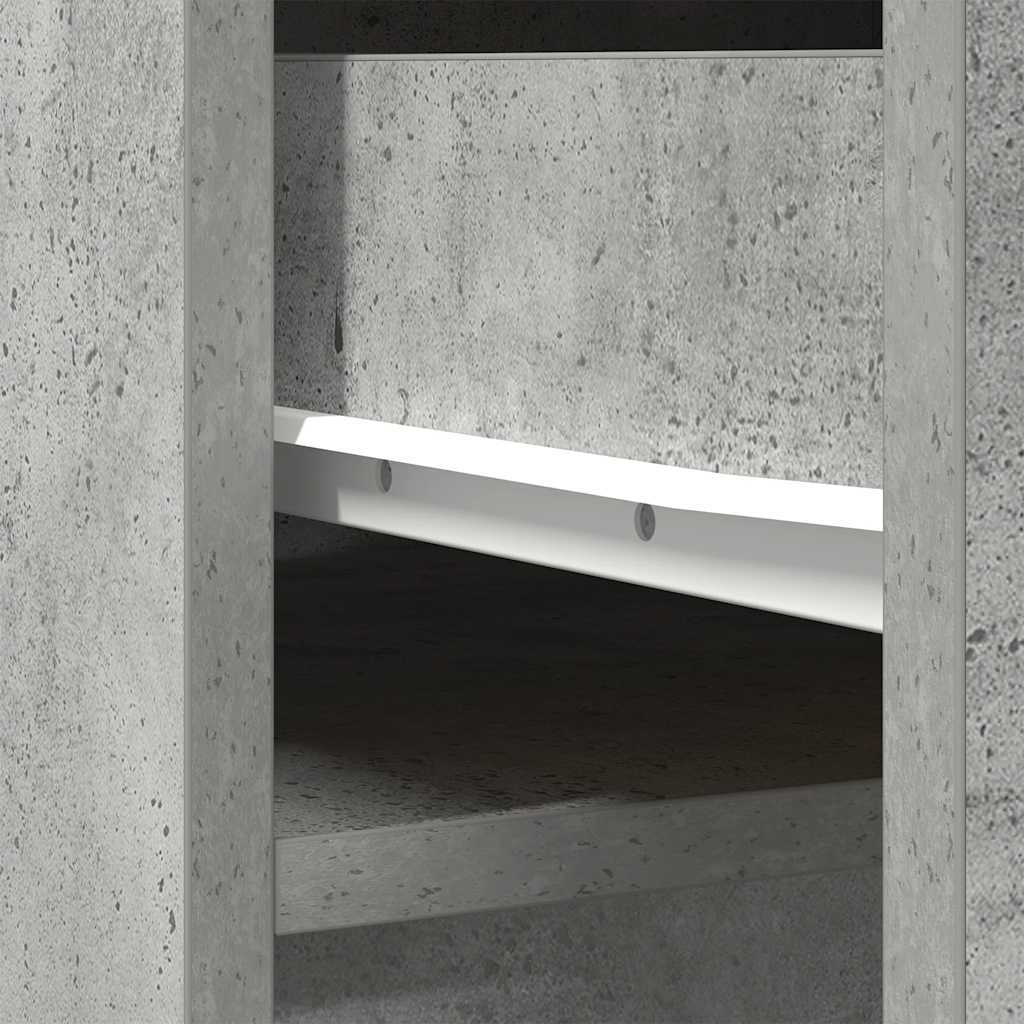 Skåp Betonggrå 37,5x35x180 cm