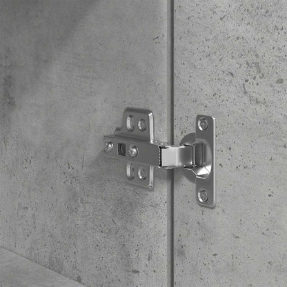 Skåp Betonggrå 37,5x35x180 cm